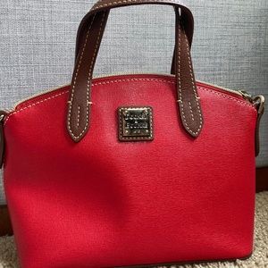Dooney & Bourke Saffiano Ruby Top Handle Bag